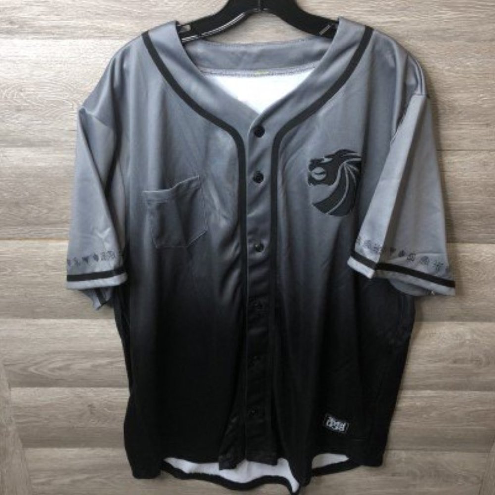 Seven Lions Mens 2XL Gray Gradient Alchemy Jersey